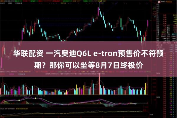 华联配资 一汽奥迪Q6L e-tron预售价不符预期？那你可以坐等8月7日终极价